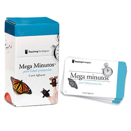 Mega Minutos® para educación preescolar (Cards 01-100)