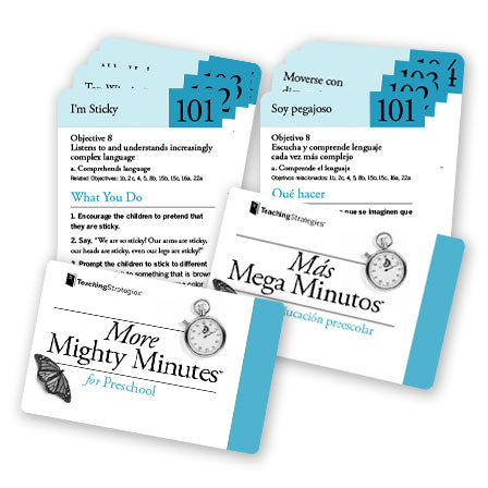 More Mighty Minutes® for Preschool (Bilingual) (Cards 101-200)