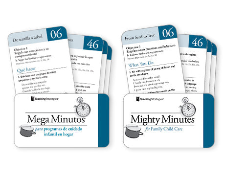 Mighty Minutes® for Family Child Care (Bilingual) (Cards 01-100)