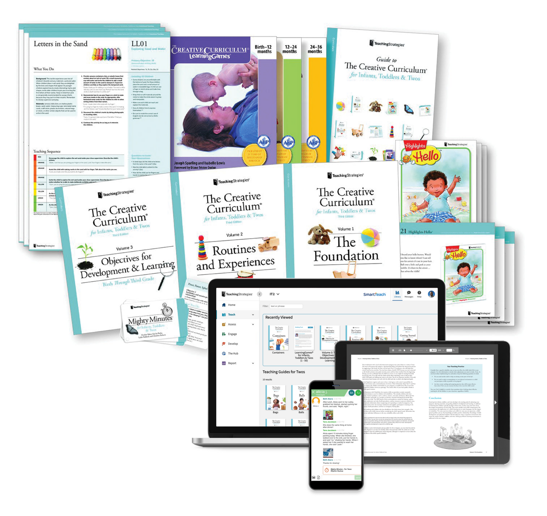 The Creative Curriculum for Infants, Toddlers & Twos, Third Edition, With Daily Resources (Bilingual)