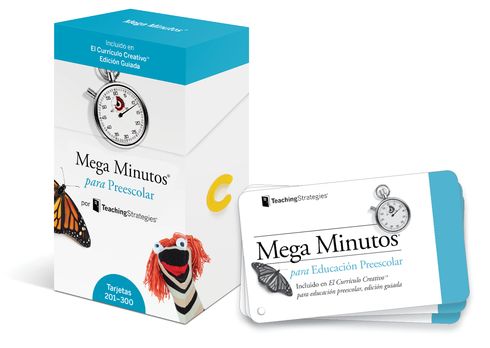 Mega Minutos® para educación preescolar (cards 201-300)