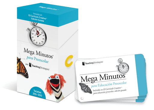 Mega Minutos® para educación preescolar (cards 201-300)
