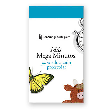 Más Mega Minutos® para educación preescolar (Cards 101-200)
