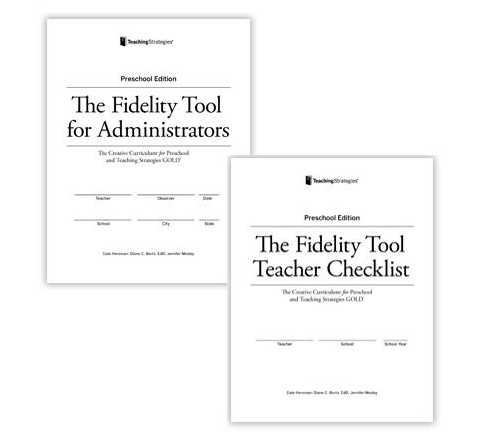 The Fidelity Tool: The Creative Curriculum® for Infants, Toddlers & Twos and GOLD™ (refill)