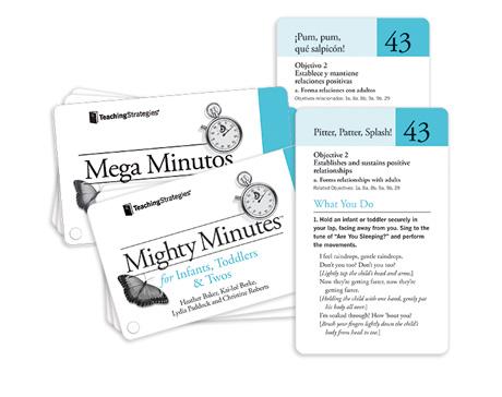 Mega Minutos® para niños de 0 a 3 años (Cards 01-100)