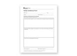 Parent Teacher Conference Form — Teaching Strategies